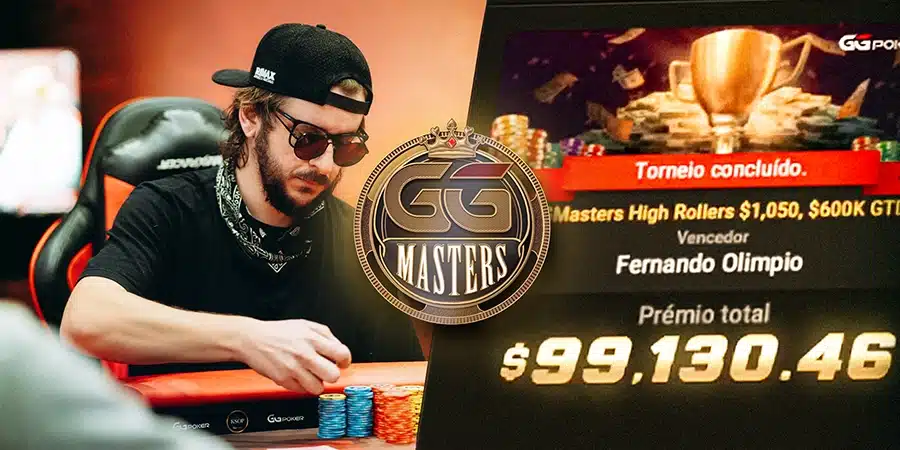 Fernando Olimpio vence o $1.050 GGMasters High Rollers
