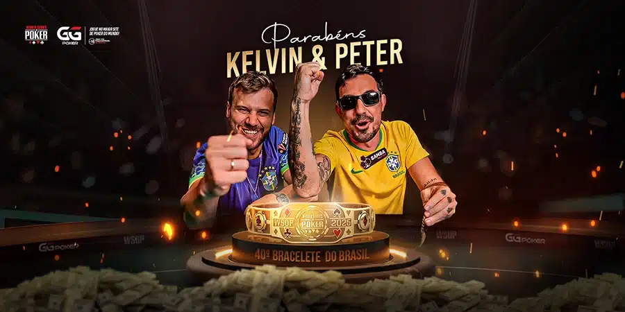 Peter Patrício e Kelvin Kerber Vencem o Tag Team da WSOP