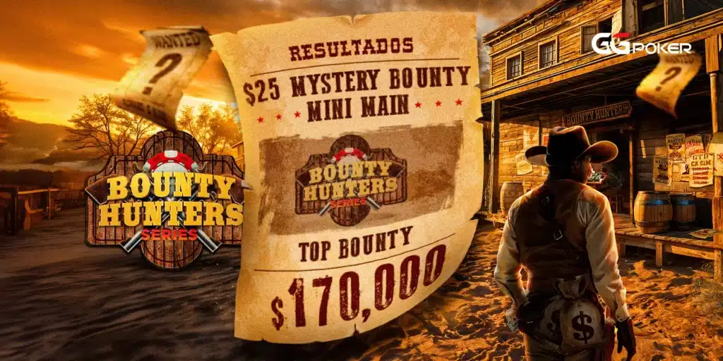BHS: Resultado $25 Mystery Bounty Mini Main, $2M GTD