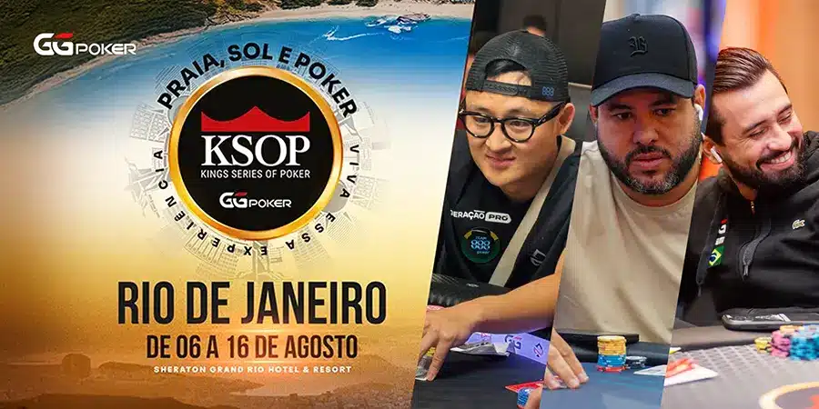 Vencedores dos Pacotes KSOP GGPoker Rio – 3ª Semana