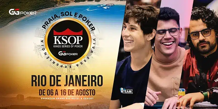 Vencedores dos Pacotes KSOP GGPoker Rio – 2ª Semana