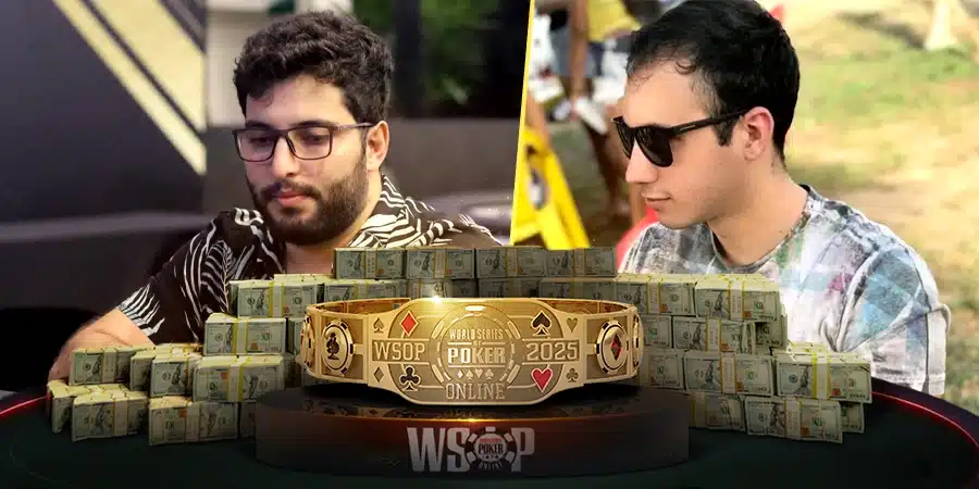 Brasil alcança sete braceletes na WSOP Online 2025