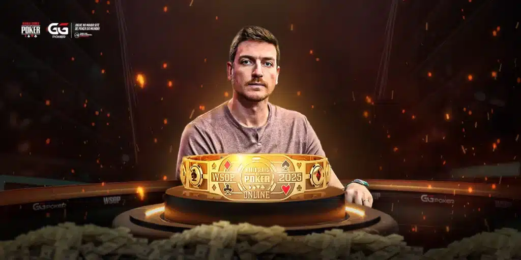 Rodrigo Selouan conquista bracelete da WSOP e a maior premiação brasileira do poker online