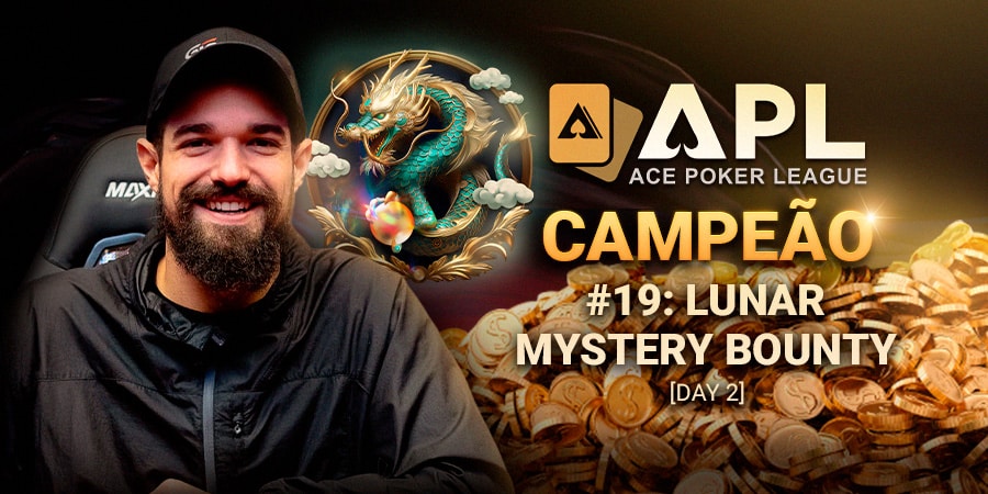 Thomas Garcia crava o #19 APL Lunar Mystery Bounty e garante título brasileiro na GGPoker