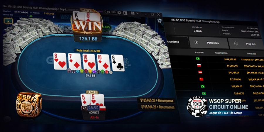 Victor Pertile conquista anel da WSOP Super Circuit e garante forra de US$ 220 mil na GGPoker