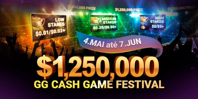 GG Cash Game Festival – Start