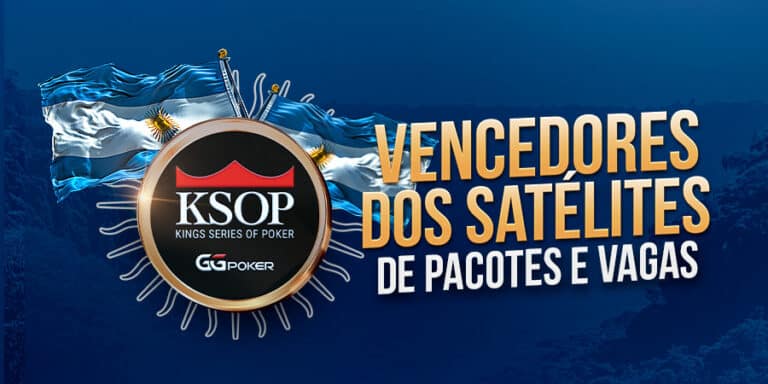 KSOP GGPoker Puerto Iguazú: confira os vencedores dos satélites oficiais