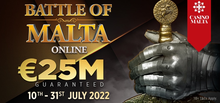 Seria Battle of Malta Online cu €25M Garantat se întoarce pe PlayGG începând cu 10 iulie