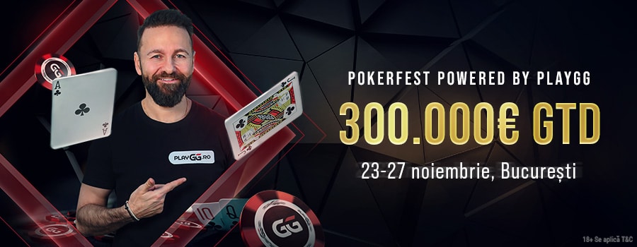 Premieră în România: jucătorii sunt invitați să participe la PokerFest Powered by PlayGG cu €300.000 GTD în Main Event!