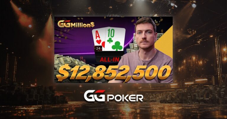 ชัยชนะครั้งยิ่งใหญ่ $1.75M! Mikita Badziakouski พลิกเกมด้วย Runner-Runner เอาชนะผู้นำชิป คว้าชัยชนะ GGMillion$ สุดยิ่งใหญ่