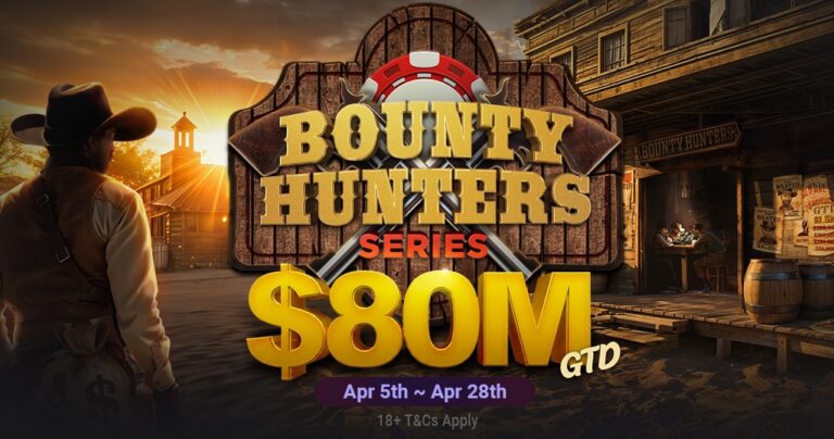 $80M-Garantiye Sahip Bounty Hunters Serisi 5 Nisan’da GGPoker’a Geri Dönüyor