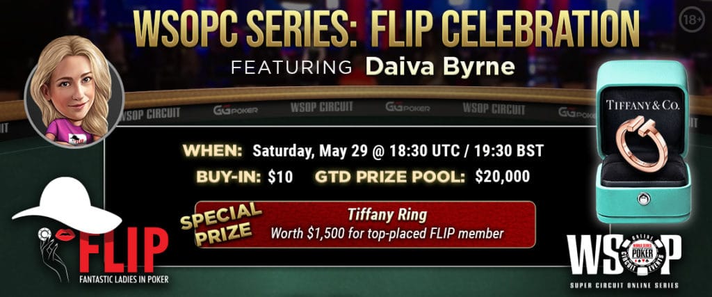 GGPoker &amp; Fantastic Ladies In Poker Unveil Special $20K Guaranteed WSOP Super Circuit Tournament