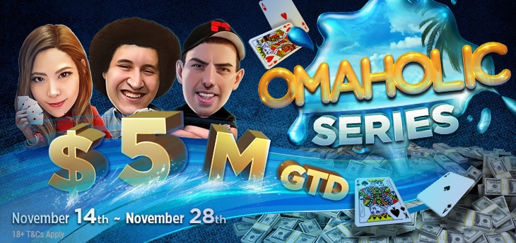 GGPoker&#8217;s Omaholic Series Returns With $5M Guaranteed