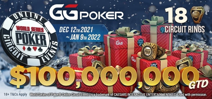 WSOP Winter Online Circuit Series 2021 online poker tournament series banner