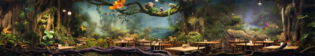 restoran rainforest cafe