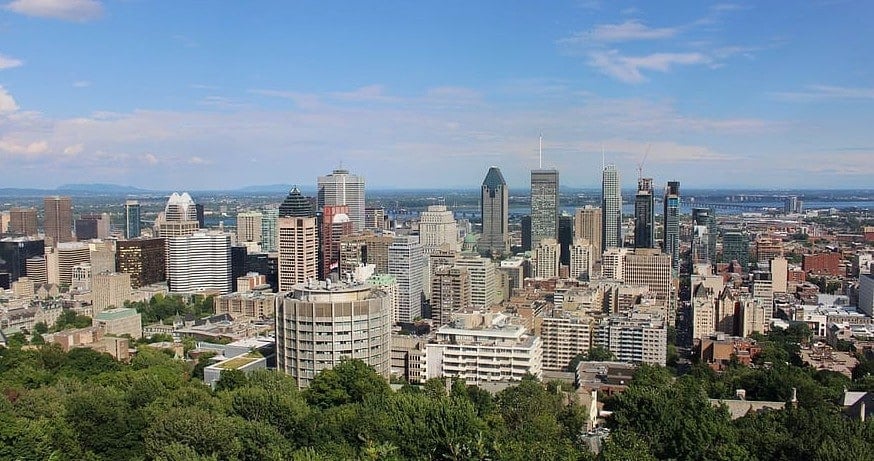 Montreal silüeti