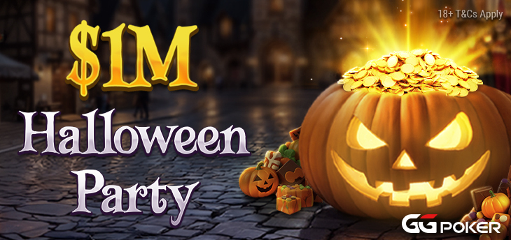 Join GGPoker&#8217;s Halloween Party To Snag Your Share Of $1M!