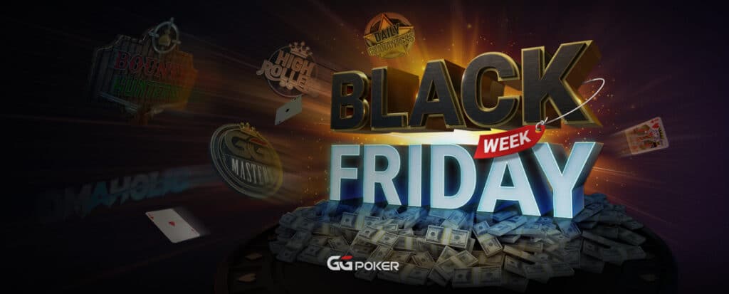 Grab Huge Discounts On Your Favorite GGPoker Tournaments During Black Friday Week