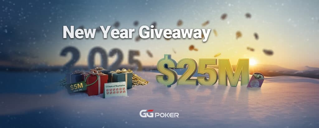 GGPoker To Ring In 2025 With $25M New Year Giveaway!