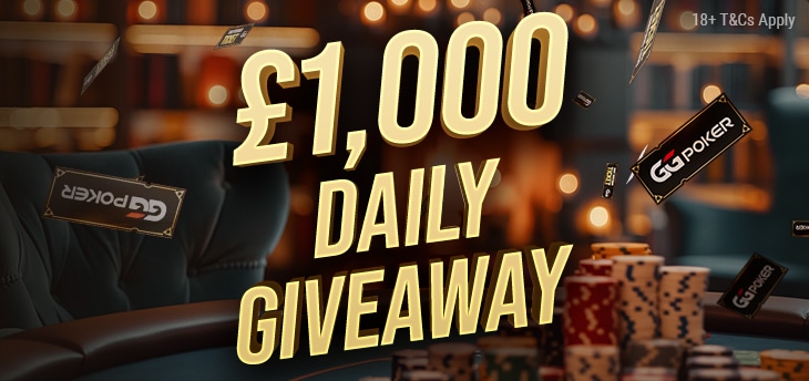 UK New Player Offer: £1,000 Daily Giveaway