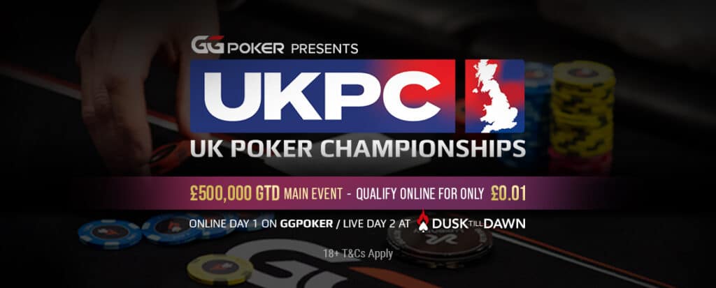 Qualify for the UK Poker Championships from just a penny!