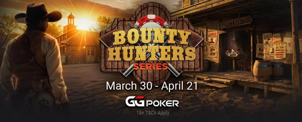 $50M-Guaranteed Bounty Hunter Series Returns To GGPoker From March 30