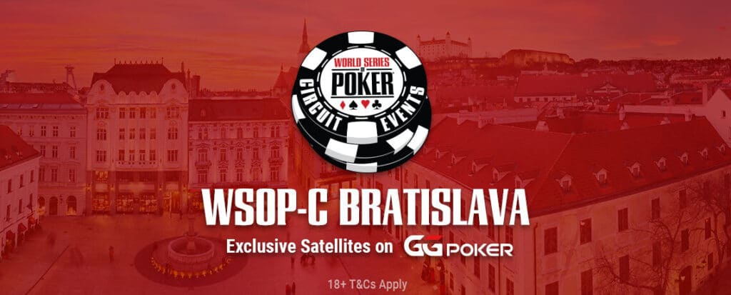GGPoker Launches Online Satellites To WSOP Circuit Bratislava