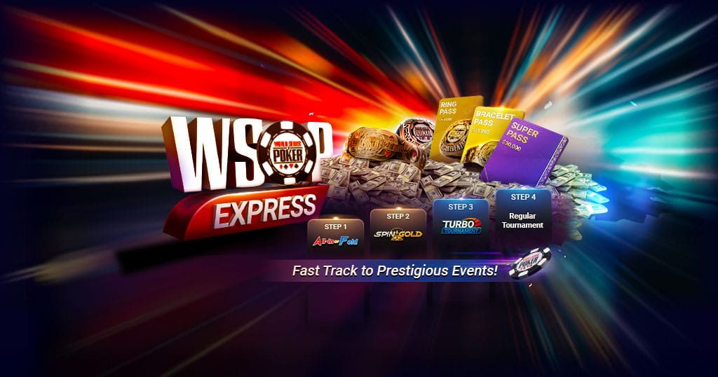 Introducing WSOP Express &#8211; Qualify for any WSOP Event Starting at $0.50!