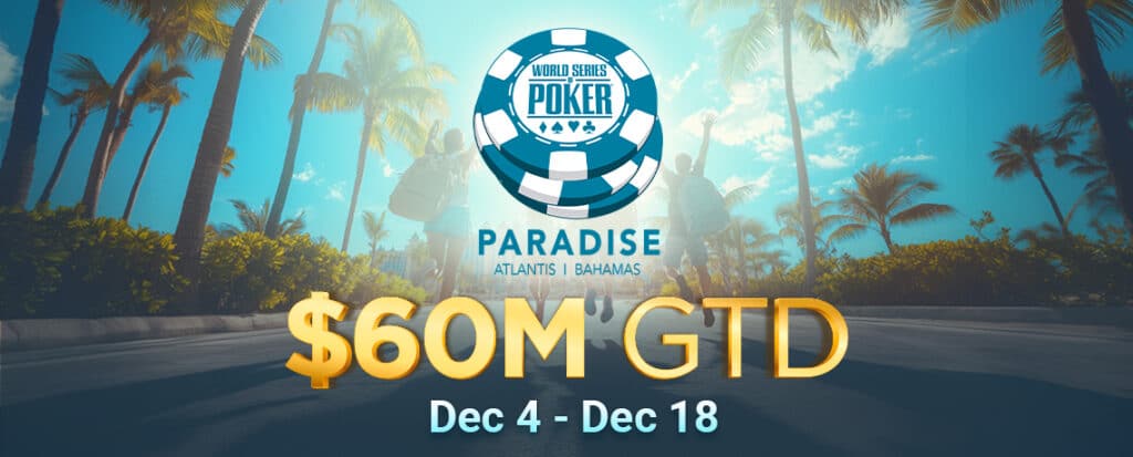 WSOP Paradise 2025 To Feature Record-Breaking $60M Prize Guarantee!