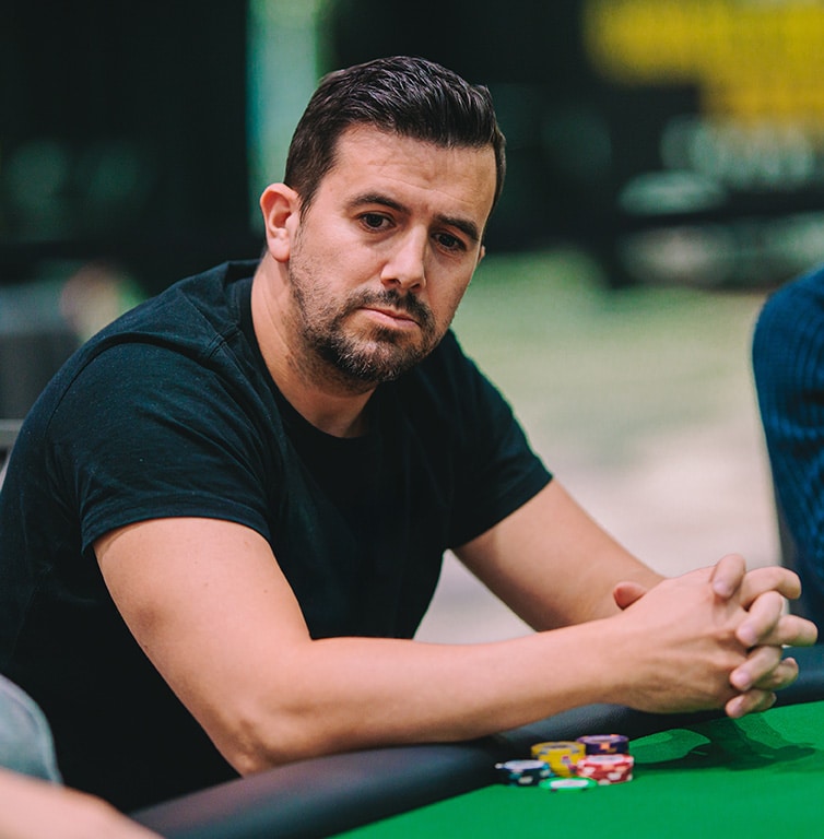 Andras Nemeth at the 2023 WSOP