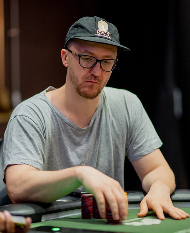 Kahle Burns at the 2025 WSOP
