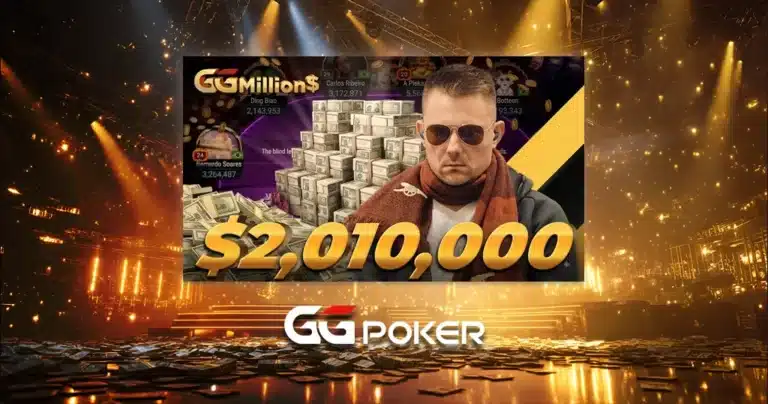 Six Brazilians, One Crown: Carlos Ribeiro Wins His First GGMillion$ on His Very First Final Table