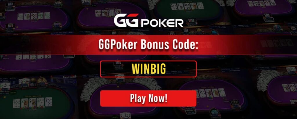GGPoker 奖金代码